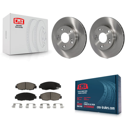 [Avant] Kit de Disque et plaquette (céramique) de frein pour Honda Civic K8C-100311
