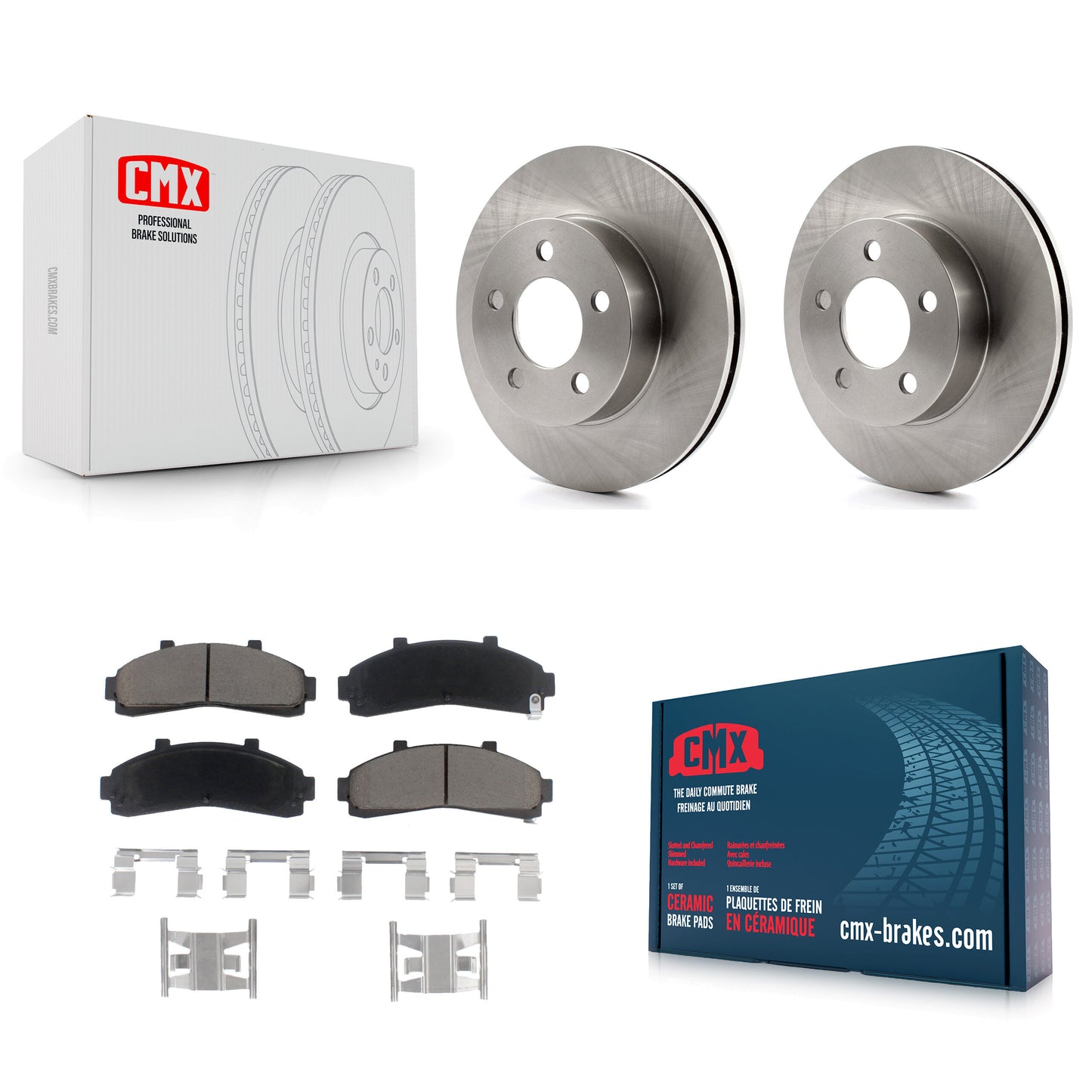 [Avant] Kit de Disque et plaquette (céramique) de frein pour Ford Ranger Explorer Mercury Mountaineer Mazda B3000 B4000 K8C-100320
