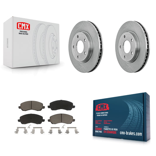 [Avant] Kit de Disque et plaquette (céramique) de frein pour Dodge Caliber Mitsubishi Lancer K8C-100324