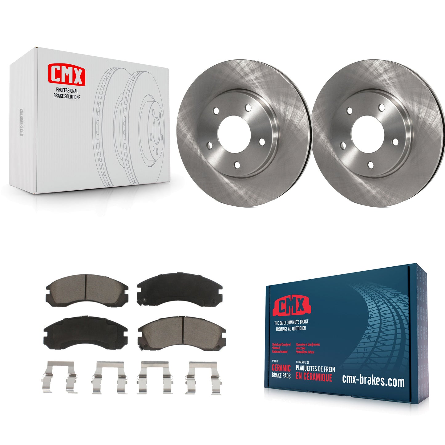 [Avant] Kit de Disque et plaquette (céramique) de frein pour 2000 Mitsubishi Eclipse 3.0L K8C-100326