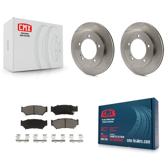 [Avant] Kit de Disque et plaquette (céramique) de frein pour 1999-2004 Chevrolet Tracker Suzuki Vitara K8C-100338