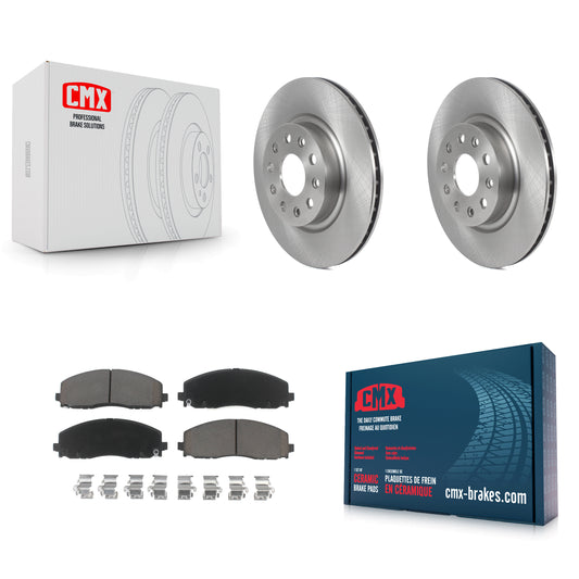[Avant] Kit de Disque et plaquette (céramique) de frein pour 2018-2022 Jeep Wrangler sans Heavy Duty Brakes Code BRY K8C-100340