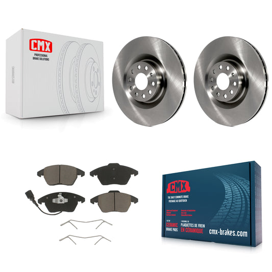 [Avant] Kit de Disque et plaquette (céramique) de frein pour Volkswagen CC GTI Golf Audi A3 Quattro K8C-100344