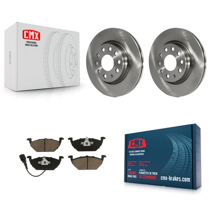 [Avant] Kit de Disque et plaquette (céramique) de frein pour 2011-2015 Volkswagen Jetta avec 280mm Diameter Rotor K8C-100345