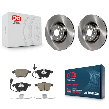 [Avant] Kit de Disque et plaquette (céramique) de frein pour Volkswagen Passat CC Golf R R32 K8C-100346