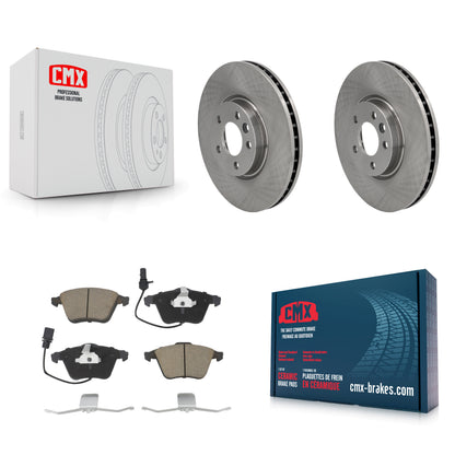 [Avant] Kit de Disque et plaquette (céramique) de frein pour Volkswagen CC avec 340mm Diameter Rotor K8C-100348