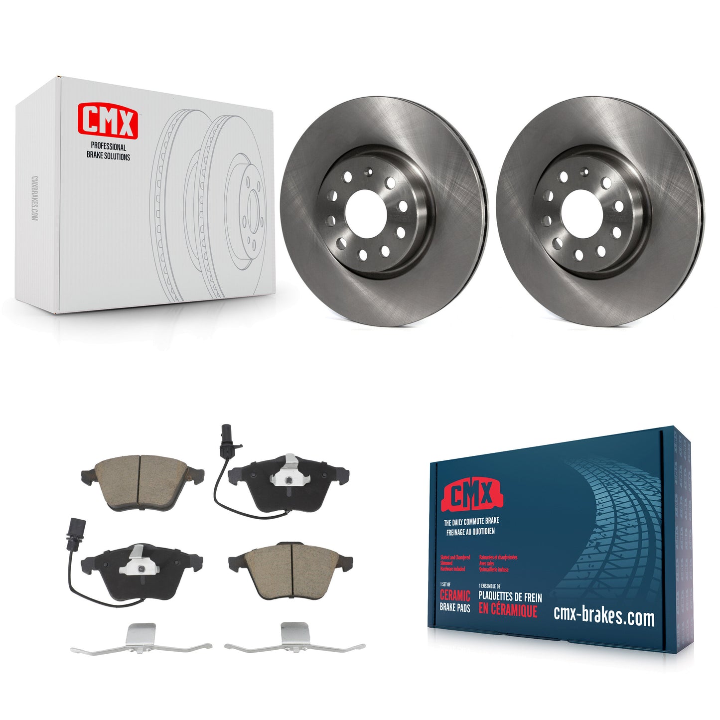 [Avant] Kit de Disque et plaquette (céramique) de frein pour Volkswagen CC Passat K8C-100349