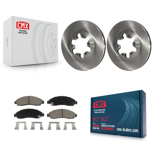 [Avant] Kit de Disque et plaquette (céramique) de frein pour Chevrolet Colorado GMC Canyon Isuzu i-290 i-280 i-370 i-350 K8C-100355