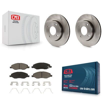 [Avant] Kit de Disque et plaquette (céramique) de frein pour 2009-2011 Nissan Versa 1.6L K8C-100356