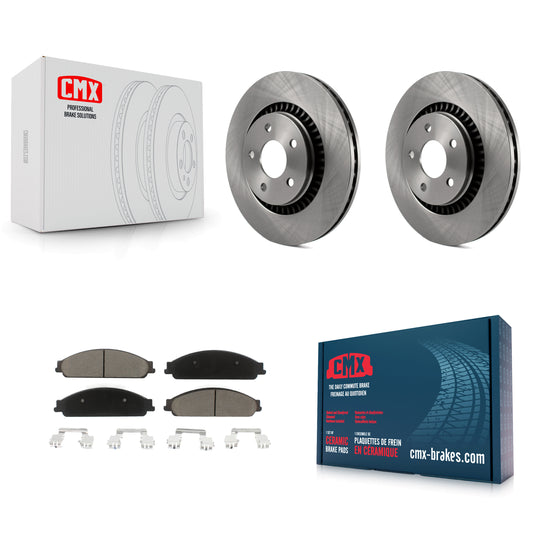 [Avant] Kit de Disque et plaquette (céramique) de frein pour Ford Five Hundred Freestyle Taurus Mercury Montego X Sable K8C-100358