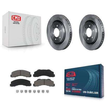 [Avant] Kit de Disque et plaquette (céramique) de frein pour Ford F-150 Expedition Lincoln Navigator K8C-100370