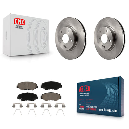 [Avant] Kit de Disque et plaquette (céramique) de frein pour Honda Civic K8C-100372