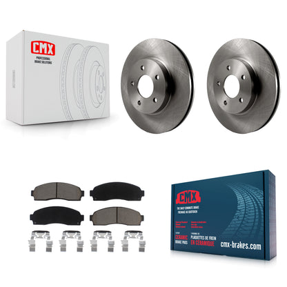 [Avant] Kit de Disque et plaquette (céramique) de frein pour Saturn Vue Chevrolet Equinox Pontiac Torrent K8C-100380