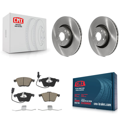 [Avant] Kit de Disque et plaquette (céramique) de frein pour Audi A6 Quattro avec 321mm Diameter Rotor K8C-100392