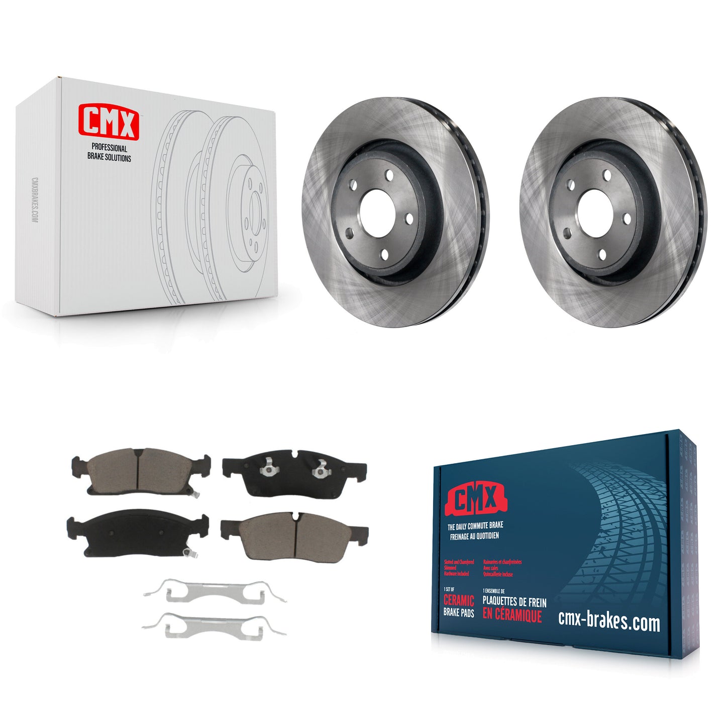 [Avant] Kit de Disque et plaquette (céramique) de frein pour Jeep Grand Cherokee Dodge Durango WK K8C-100400