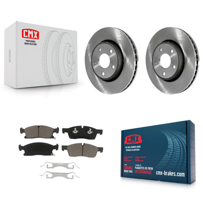 [Avant] Kit de Disque et plaquette (céramique) de frein pour Jeep Grand Cherokee Dodge Durango K8C-100401