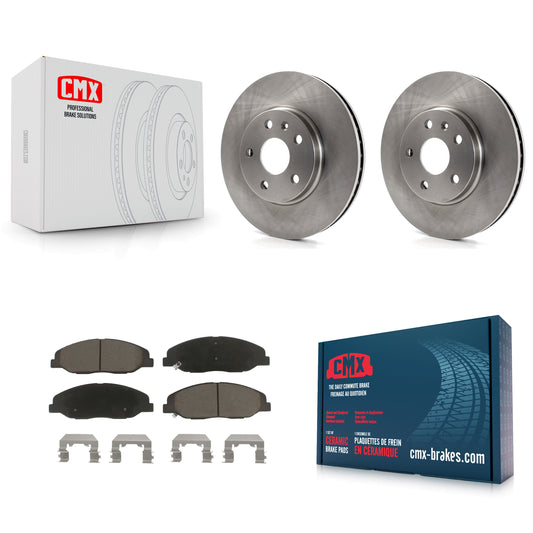 [Avant] Kit de Disque et plaquette (céramique) de frein pour Cadillac CTS K8C-100411