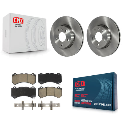 [Avant] Kit de Disque et plaquette (céramique) de frein pour 2017 Cadillac ATS V avec 300mm Diameter Rotor K8C-100413