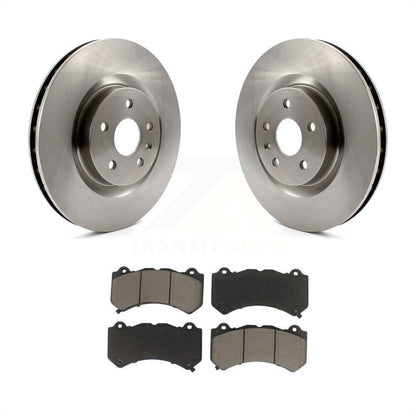 [Avant] Kit de Disque et plaquette (céramique) de frein pour 2014 Chevrolet Camaro ZL1 K8C-100419 par Transit Auto