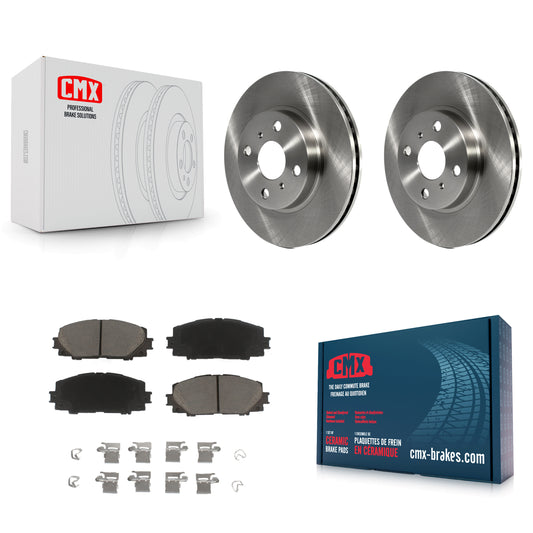 [Avant] Kit de Disque et plaquette (céramique) de frein pour Toyota Yaris Prius C Scion iQ K8C-100425