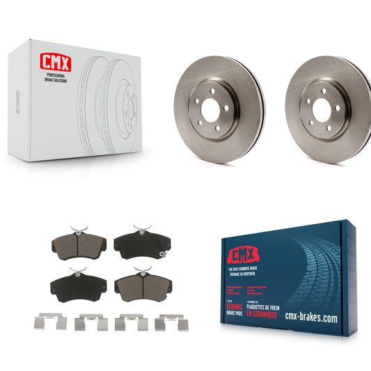 [Avant] Kit de Disque et plaquette (céramique) de frein pour Chrysler PT Cruiser Dodge Neon K8C-100429