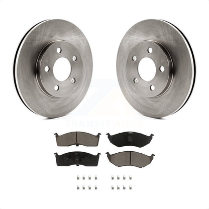 [Avant] Kit de Disque et plaquette (céramique) de frein pour Neon Dodge Plymouth Chrysler SX 2.0 K8C-100430 par Transit Auto