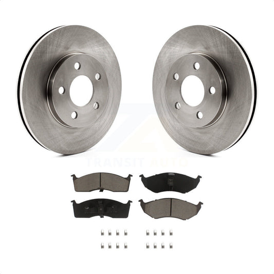 [Avant] Kit de Disque et plaquette (céramique) de frein pour Neon Dodge Plymouth Chrysler SX 2.0 K8C-100430 par Transit Auto