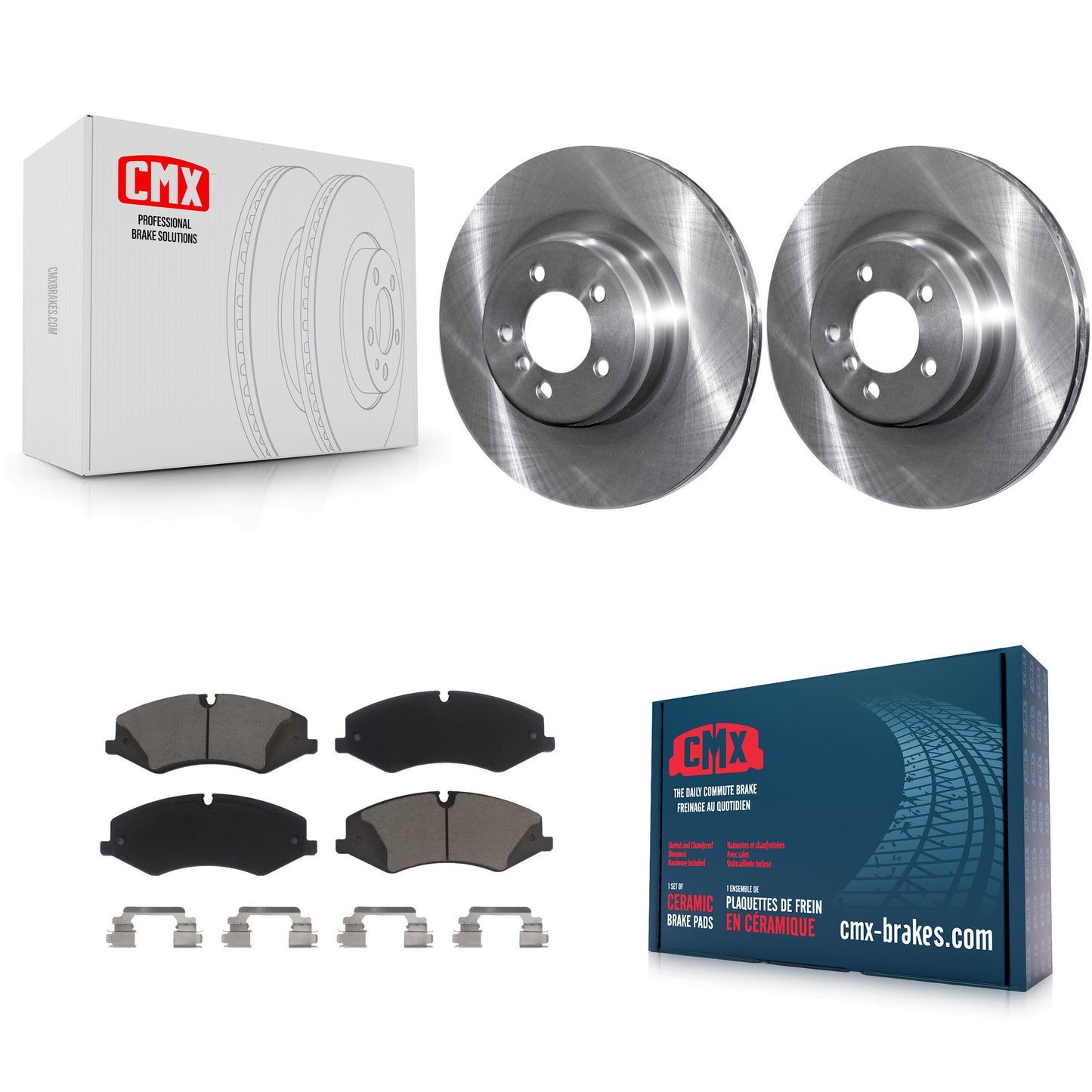 [Avant] Kit de Disque et plaquette (céramique) de frein pour 2010-2012 Land Rover Range Naturally Aspirated K8C-100438