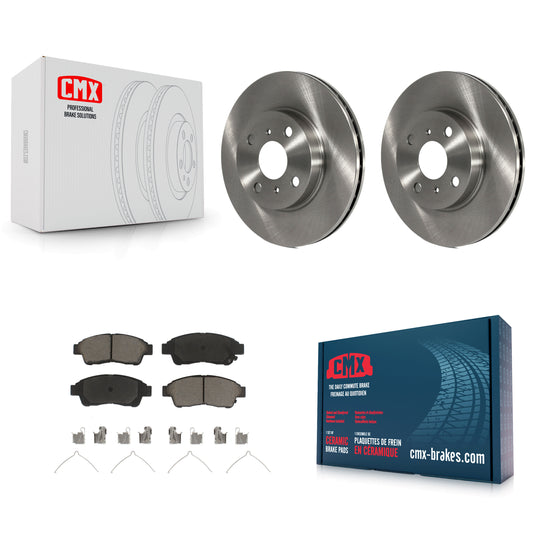 [Avant] Kit de Disque et plaquette (céramique) de frein pour 1993-1997 Toyota Corolla Geo Prizm K8C-100445
