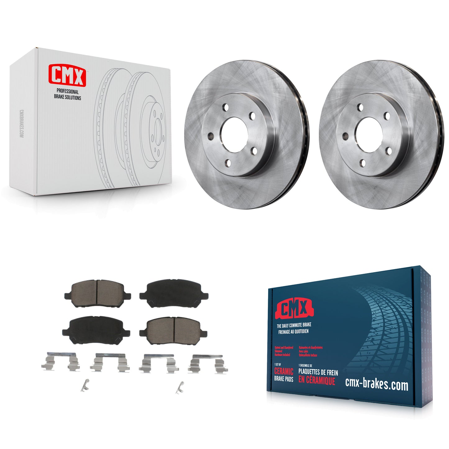 [Avant] Kit de Disque et plaquette (céramique) de frein pour Chevrolet Cobalt Pontiac G5 K8C-100457
