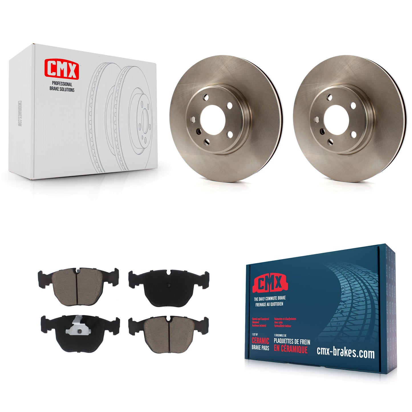 [Avant] Kit de Disque et plaquette (céramique) de frein pour BMW X5 K8C-100462