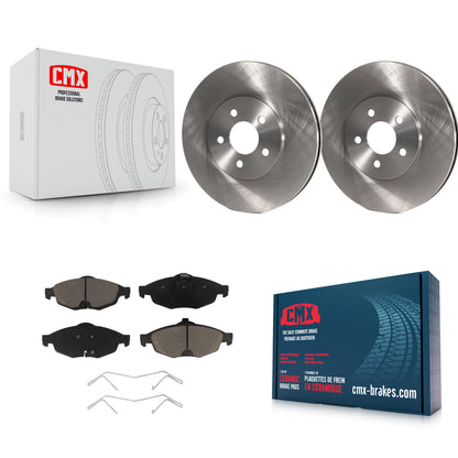 [Avant] Kit de Disque et plaquette (céramique) de frein pour Chrysler Sebring Dodge Stratus K8C-100467