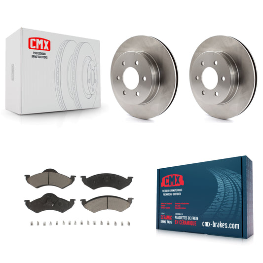 [Avant] Kit de Disque et plaquette (céramique) de frein pour 2000-2002 Dodge Dakota Durango K8C-100475