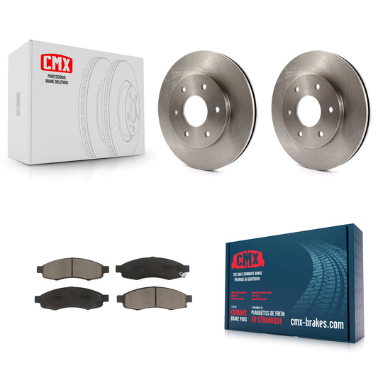 [Avant] Kit de Disque et plaquette (céramique) de frein pour Nissan Titan Pathfinder Armada INFINITI QX56 TITAN K8C-100485