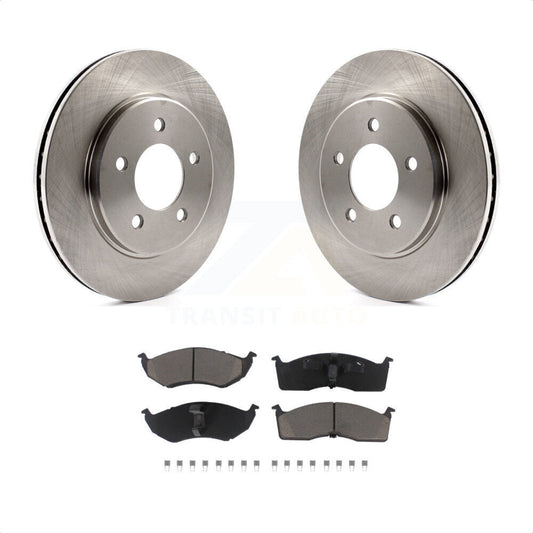 [Avant] Kit de Disque et plaquette (céramique) de frein pour Dodge Grand Caravan Chrysler Plymouth Town & Country Voyager Prowler K8C-100490 par Transit Auto