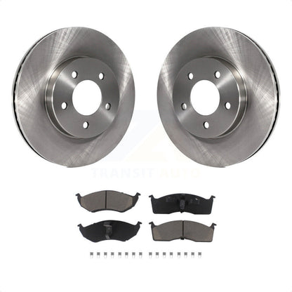 [Avant] Kit de Disque et plaquette (céramique) de frein pour Chrysler Dodge Intrepid 300M Concorde LHS K8C-100492 par Transit Auto