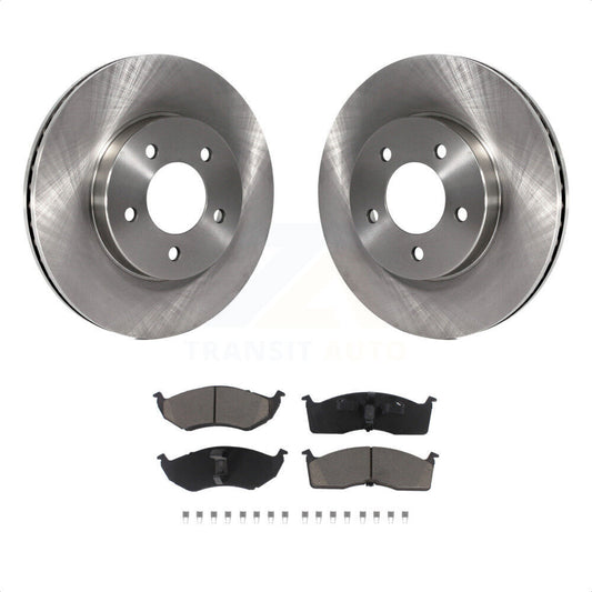 [Avant] Kit de Disque et plaquette (céramique) de frein pour Chrysler Dodge Intrepid 300M Concorde LHS K8C-100492 par Transit Auto