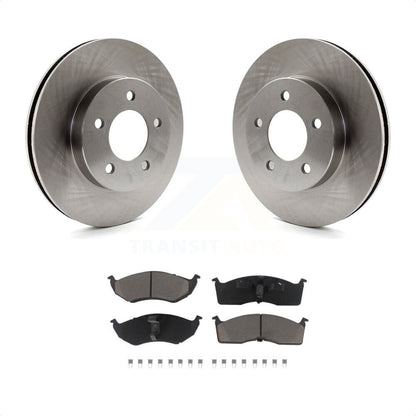[Avant] Kit de Disque et plaquette (céramique) de frein pour Chrysler Dodge Intrepid Concorde LHS Eagle Vision New Yorker K8C-100493 par Transit Auto