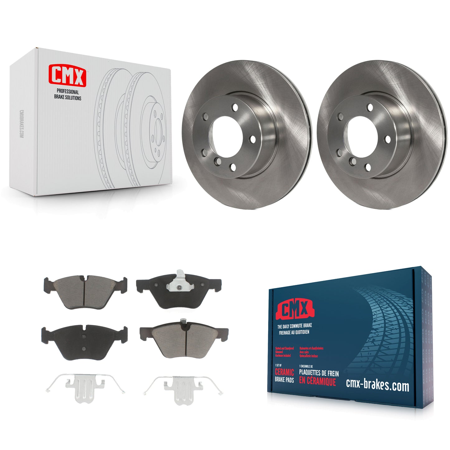 [Avant] Kit de Disque et plaquette (céramique) de frein pour BMW 528i 525i K8C-100501