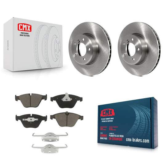 [Avant] Kit de Disque et plaquette (céramique) de frein pour BMW 530i 528i 525i 530xi 535xi xDrive 535i 528xi 525xi K8C-100502