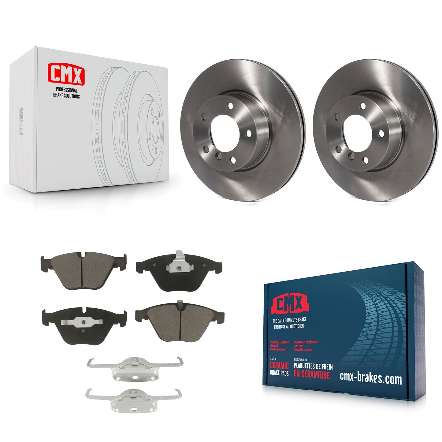 [Avant] Kit de Disque et plaquette (céramique) de frein pour BMW 328i xDrive X1 328xi 323i K8C-100508