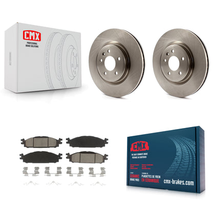 [Avant] Kit de Disque et plaquette (céramique) de frein pour Ford Explorer Taurus Flex Lincoln MKT MKS K8C-100510