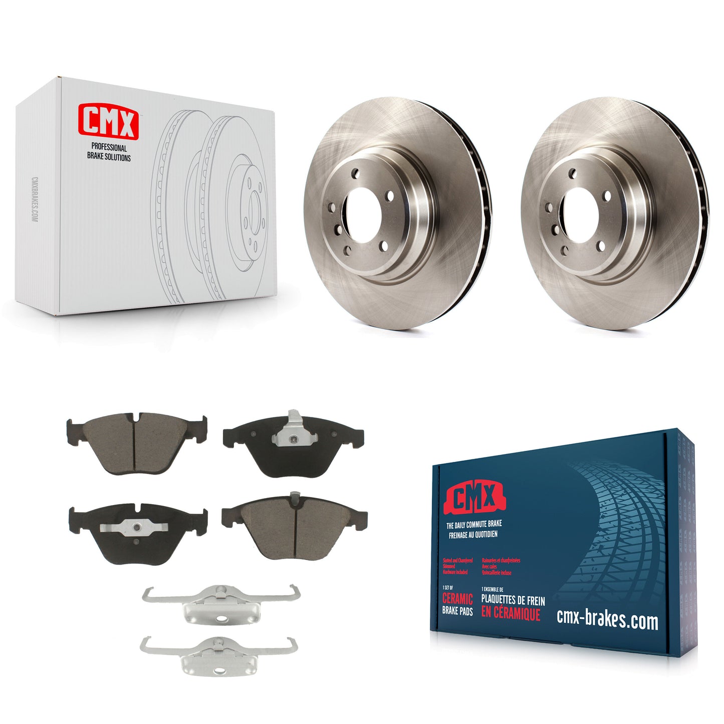 [Avant] Kit de Disque et plaquette (céramique) de frein pour BMW 335i xDrive X1 335d 335xi 335is K8C-100519