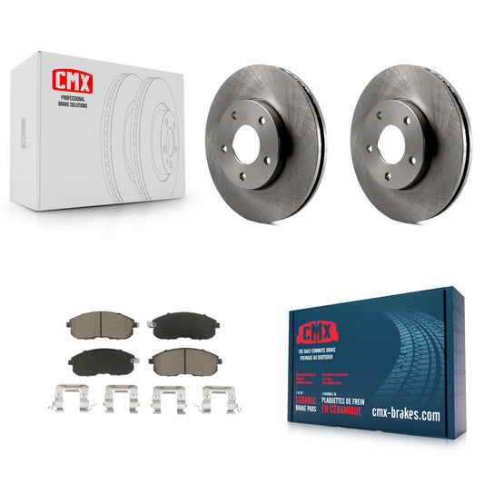 [Avant] Kit de Disque et plaquette (céramique) de frein pour 2000-2001 Nissan Maxima INFINITI I30 K8C-100522