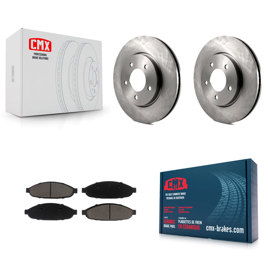[Avant] Kit de Disque et plaquette (céramique) de frein pour 2004-2008 Chrysler Pacifica K8C-100526