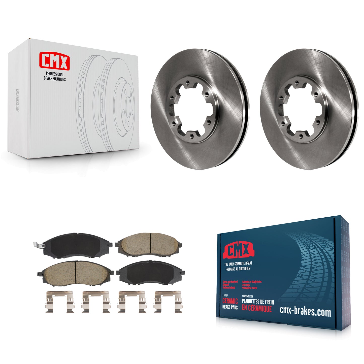[Avant] Kit de Disque et plaquette (céramique) de frein pour Nissan Xterra Frontier K8C-100530