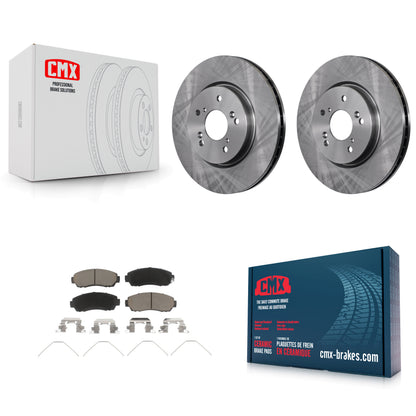 [Avant] Kit de Disque et plaquette (céramique) de frein pour Honda CR-V Crosstour Accord K8C-100532