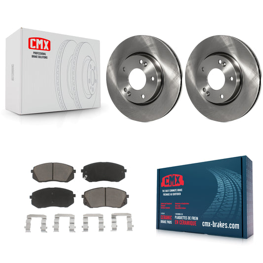 [Avant] Kit de Disque et plaquette (céramique) de frein pour 2010-2012 Kia Rondo K8C-100535