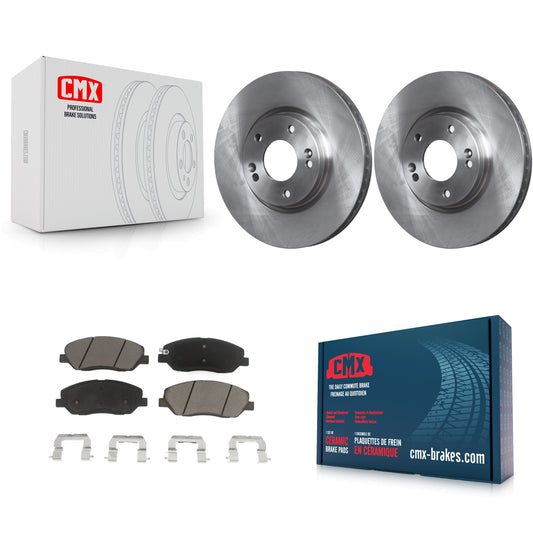 [Avant] Kit de Disque et plaquette (céramique) de frein pour 2007-2009 Hyundai Santa Fe K8C-100556