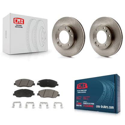 [Avant] Kit de Disque et plaquette (céramique) de frein pour Kia Sedona Hyundai Entourage K8C-100557